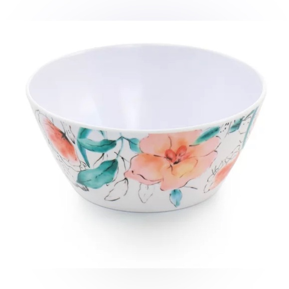 12 Pieces Melamine Dinnerware Set (ELENA ROSE) - Picture 6 of 7